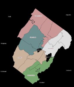 Map of Rockbridge