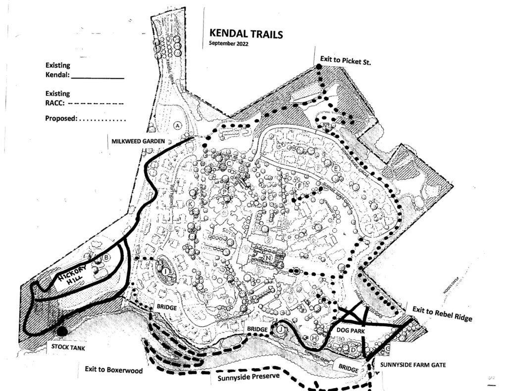 KaLex trail map