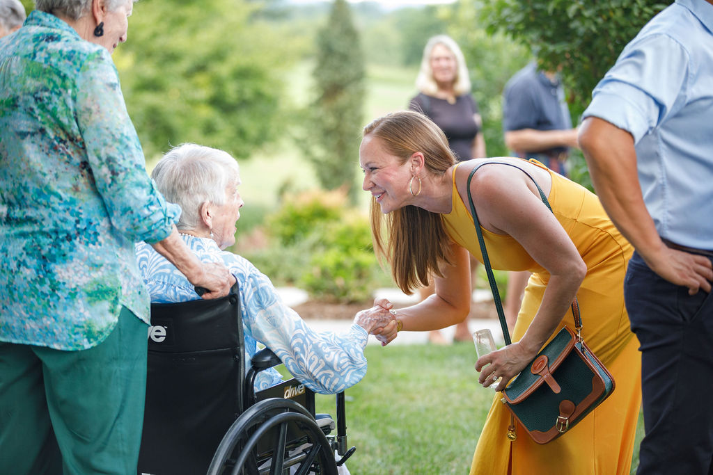 Guests at party