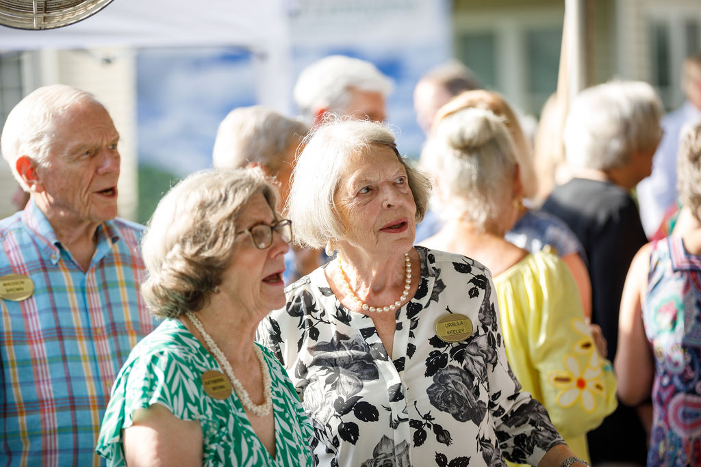 Guests at party