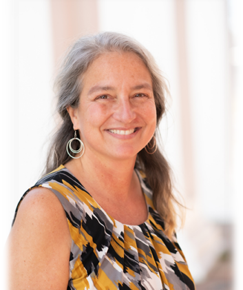 Lorri Olan headshot. Board member