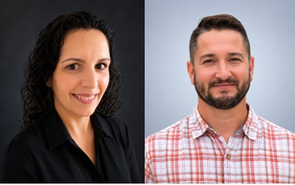 Audrey Dehdouh-Berg and Josh West